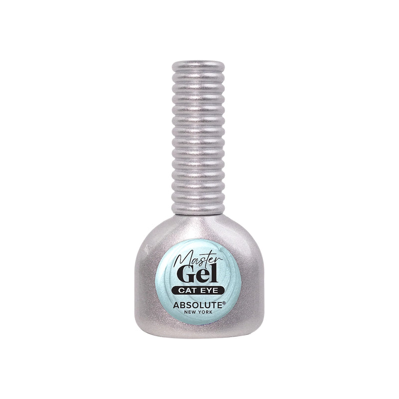 Load image into Gallery viewer, Absolute New York Master Gel Glass Beads Cat Eye Blue Mist 12ml
