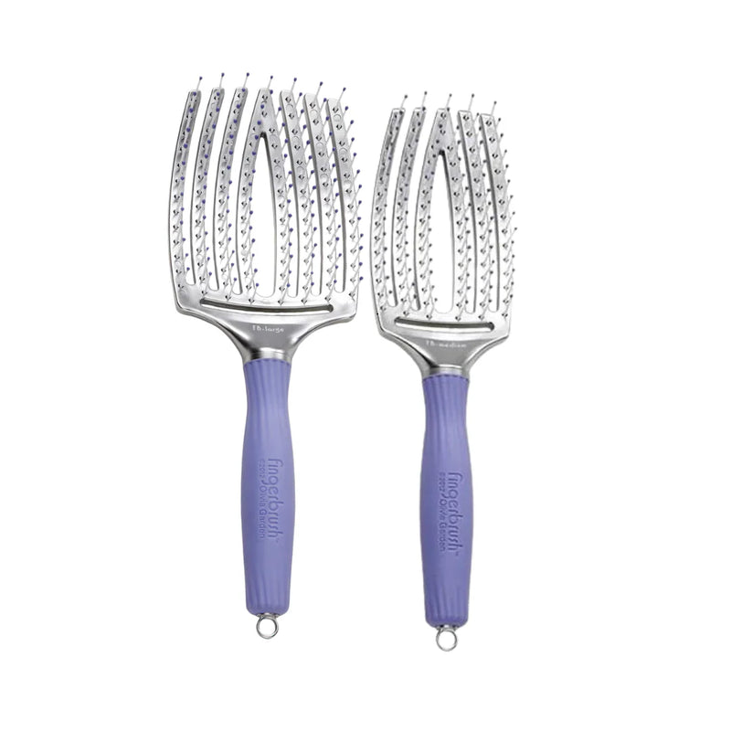 Load image into Gallery viewer, Olivia Garden Fingerbrush Medium &amp; Large Duo
