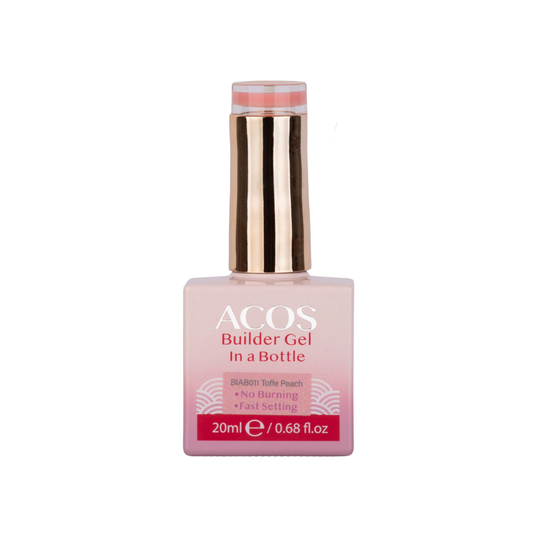 Acos Hema Free Brush-on Builder Gel In A Bottle 011 Toffee Peach 20ml