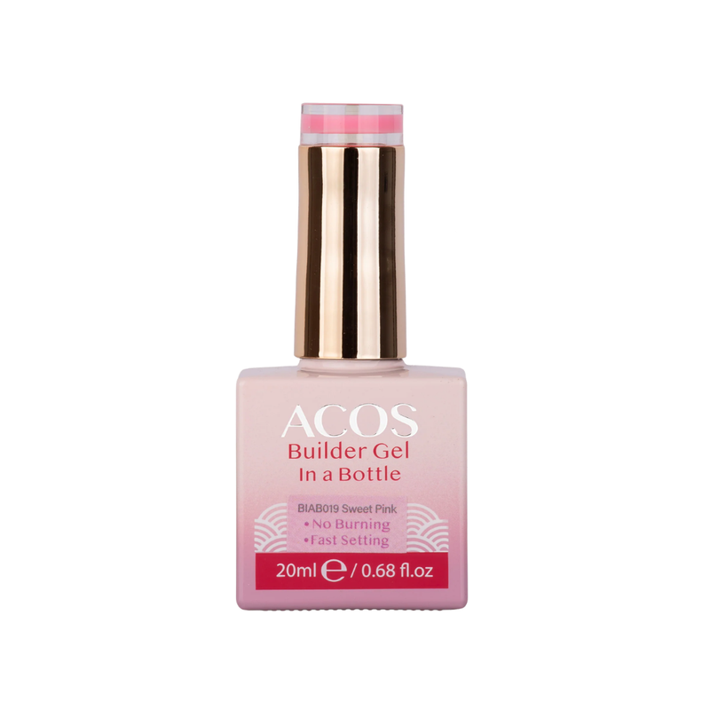 Load image into Gallery viewer, Acos Hema Free Brush-on Builder Gel In A Bottle 019 Sweet Pink 20ml
