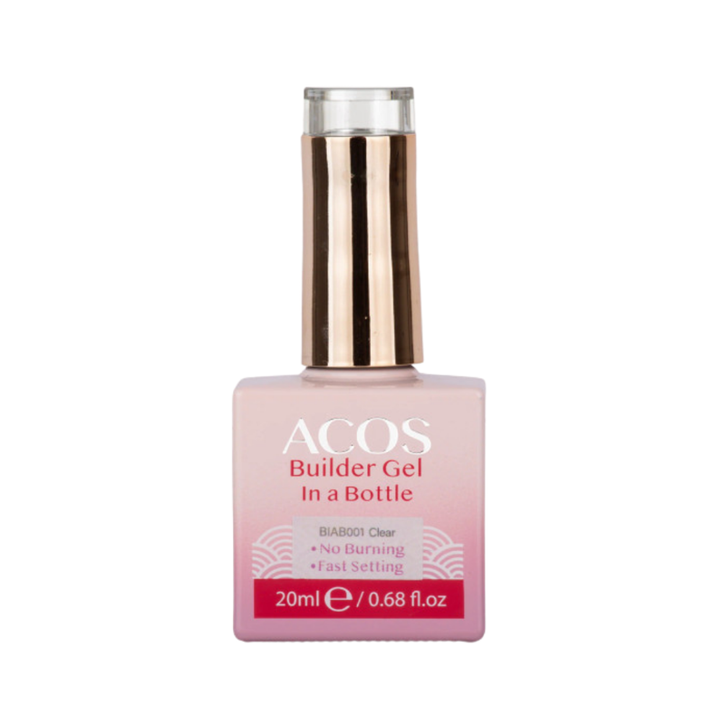 Load image into Gallery viewer, Acos Hema Free Brush-on Builder Gel In A Bottle Clear 20ml
