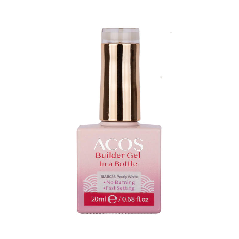 Load image into Gallery viewer, Acos Hema Free Brush-on Builder Gel In A Bottle 036 Pearly White 20ml
