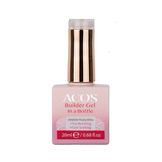 Acos Hema Free Brush-on Builder Gel In A Bottle 036 Pearly White 20ml