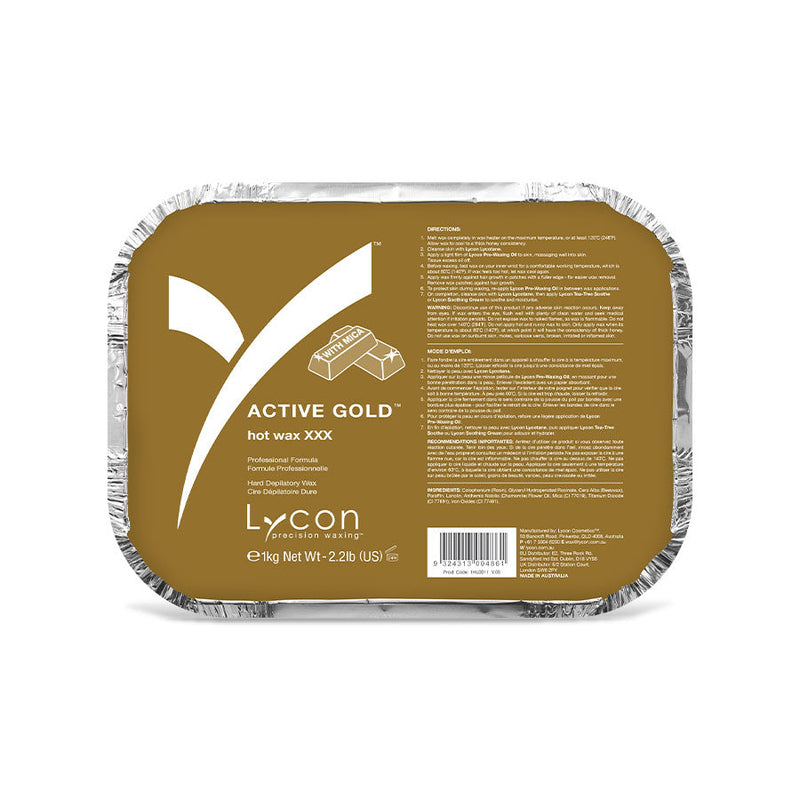 Load image into Gallery viewer, Lycon Active Gold Hot Wax 1kg
