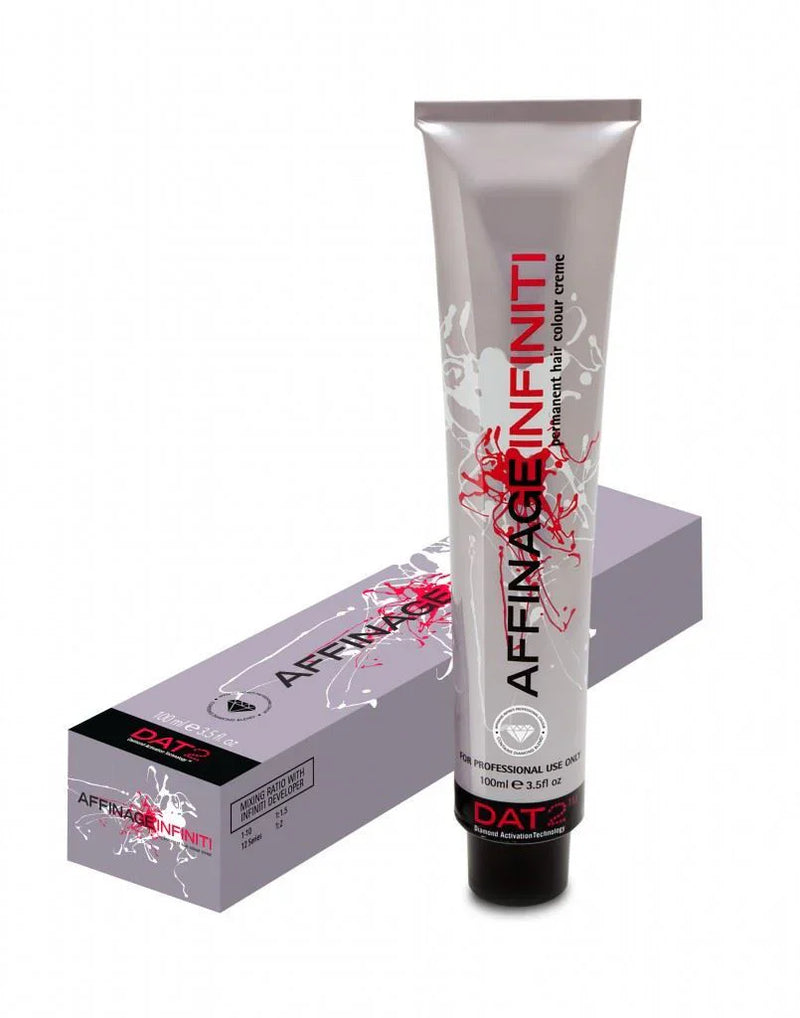 Load image into Gallery viewer, Affinage Infiniti Permanent Hair Colour 9.117 Silver 100ml
