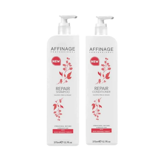 Affinage Repair Shampoo & Conditioner 375ml Duo