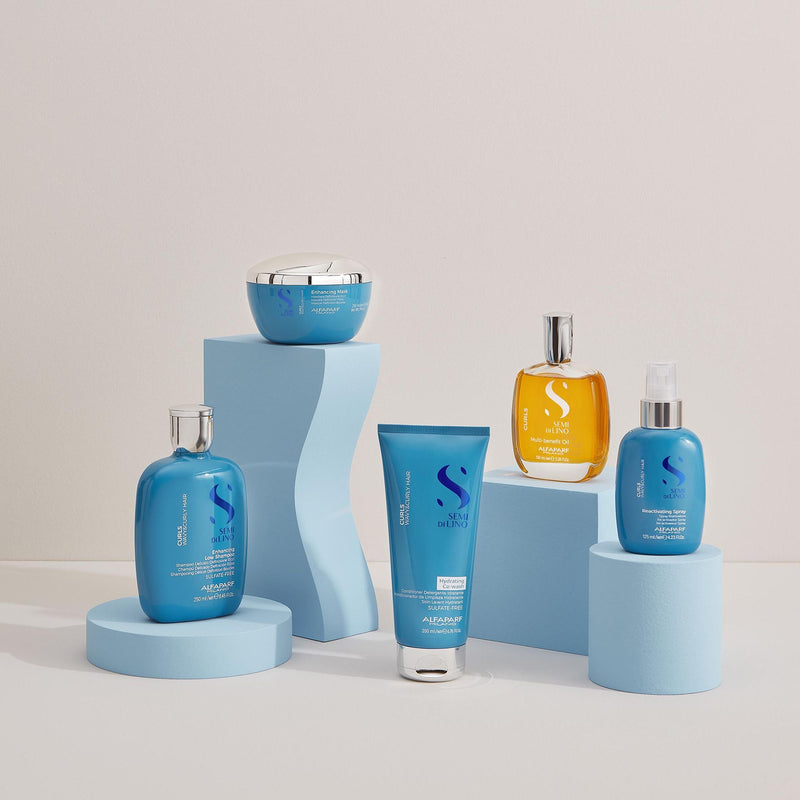 Load image into Gallery viewer, Alfaparf Milano Semi Di Lino Curls Enhancing Low Shampoo 250ml - Salon Style
