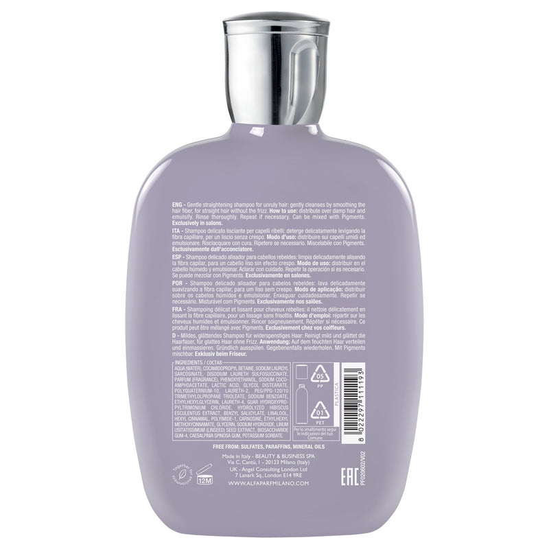 Load image into Gallery viewer, Alfaparf Milano Semi Di Lino Smooth Smoothing Low Shampoo 250ml - Salon Style
