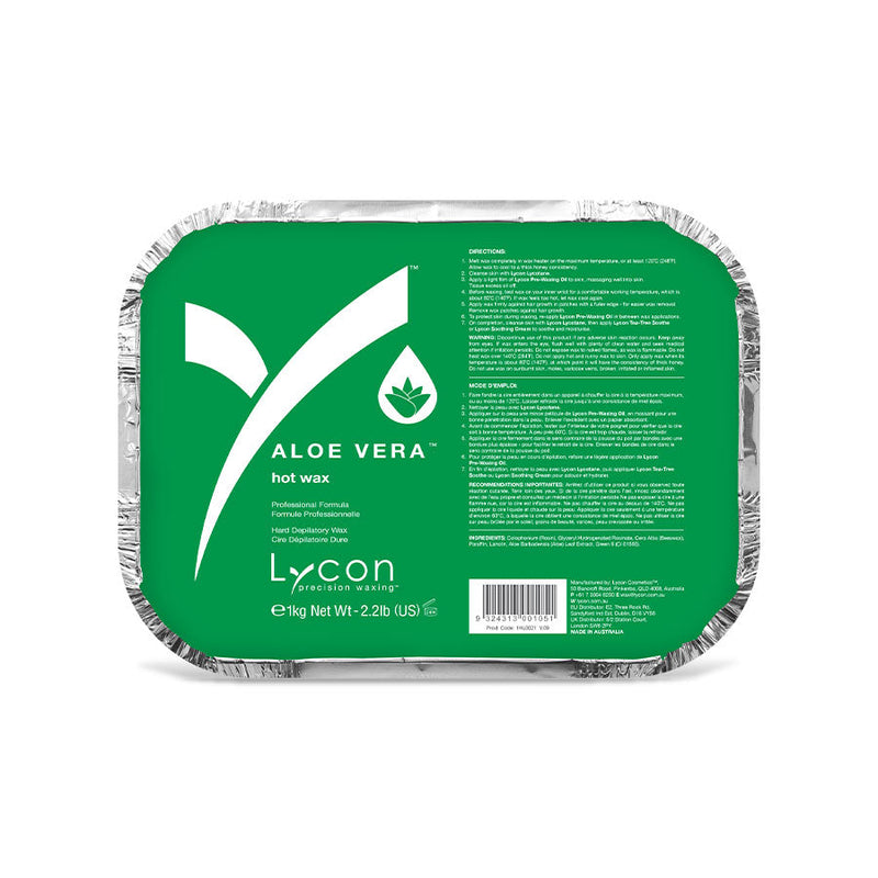 Load image into Gallery viewer, Lycon Aloe Vera Hot Wax 1kg
