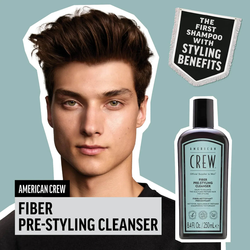 Load image into Gallery viewer, American Crew Fiber Pre-Styling Cleanser 250ml
