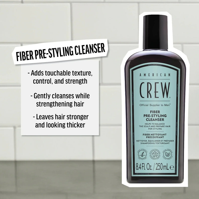Load image into Gallery viewer, American Crew Fiber Pre-Styling Cleanser 250ml
