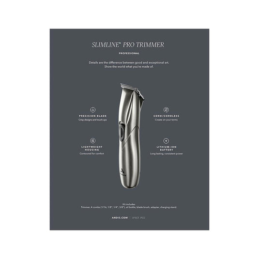 Andis D8 Slimline Pro Li Cordless Trimmer