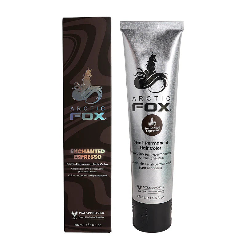 Load image into Gallery viewer, Arctic Fox Semi-Permanent Hair Colour Enchanted Espresso 165ml
