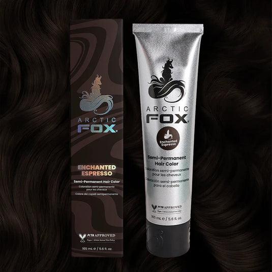 Arctic Fox Semi-Permanent Hair Colour Enchanted Espresso 165ml