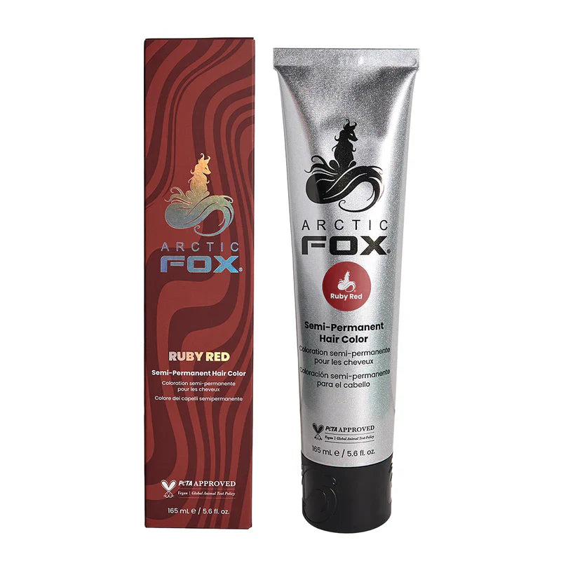Load image into Gallery viewer, Arctic Fox Semi-Permanent Hair Colour Ruby Red 165ml
