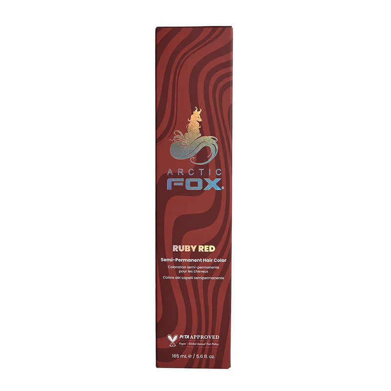 Load image into Gallery viewer, Arctic Fox Semi-Permanent Hair Colour Ruby Red 165ml
