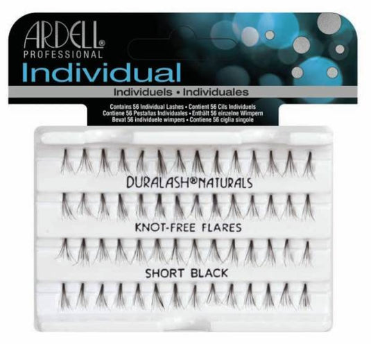 Ardell Duralash Individual Natural Knot-Free Flare Lashes Short Black