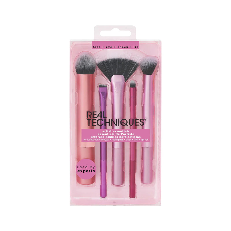 Load image into Gallery viewer, Real Techniques Artist Essentials Makeup Brush Set, 5 Piece
