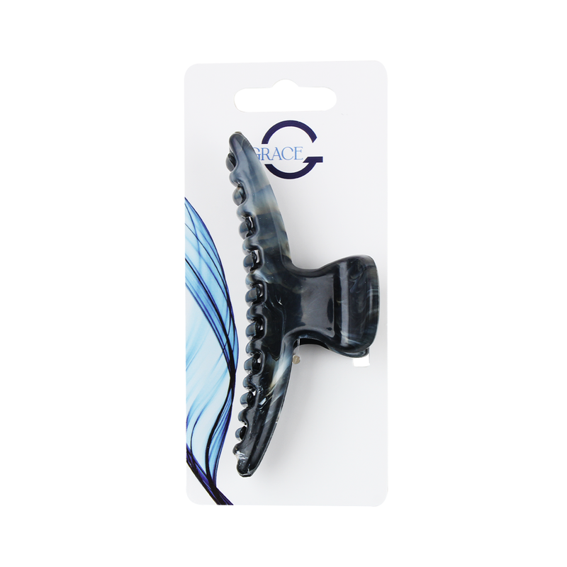 Load image into Gallery viewer, Grace Claw Clip Black 9cm
