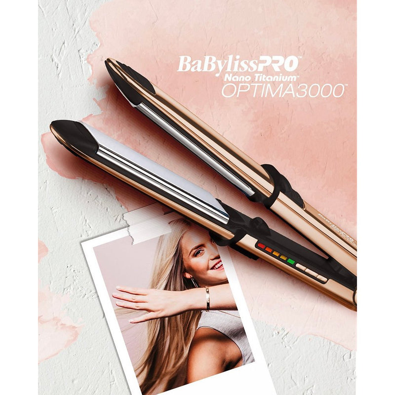 Load image into Gallery viewer, Babyliss Pro Nano Titanium Optima 3000 Hair Straightener
