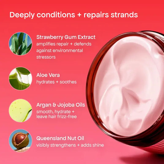 Bondi Boost Strawberry Gum Miracle Hair Mask 250ml