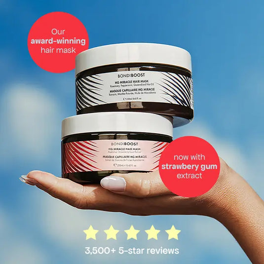 Bondi Boost Strawberry Gum Miracle Hair Mask 250ml