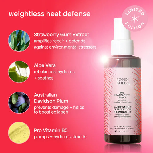 Bondi Boost Gum Heat Protect Spray 125ml - Limited Edition