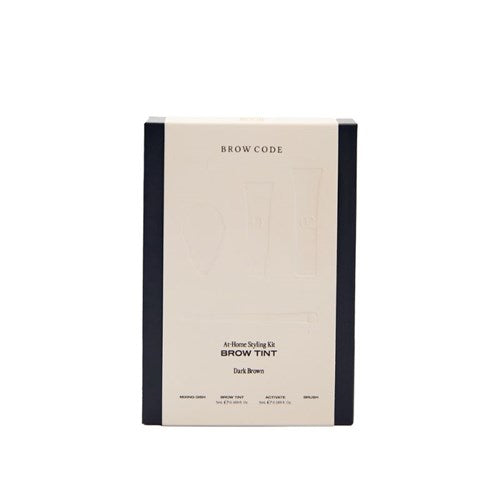 Load image into Gallery viewer, Brow Code At-Home Brow Tint Kit Dark Brown
