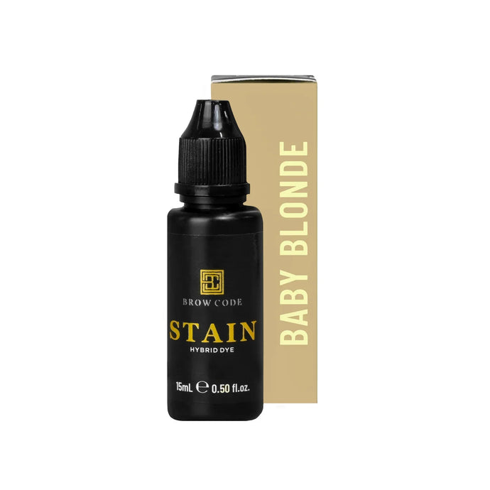 Brow Code Stain Hybrid Brow Dye Baby Blonde 15ml