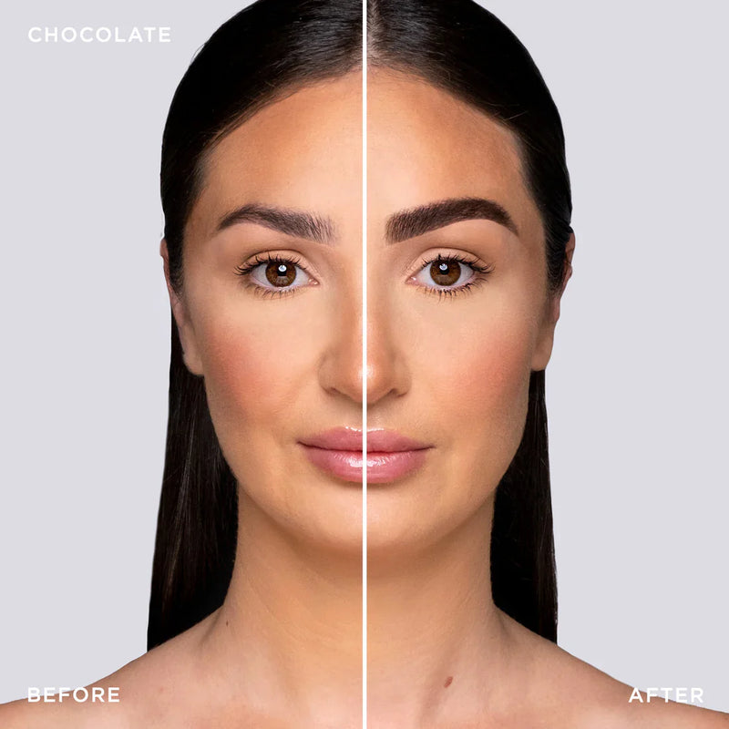 Load image into Gallery viewer, Brow Code Tinted Multi-Peptide Brow Gel Chocolate
