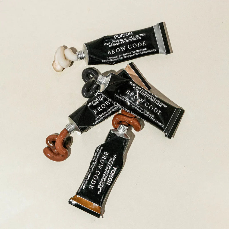 Load image into Gallery viewer, Brow Code Eyelash &amp; Eyebrow Tint Blue Black 15ml
