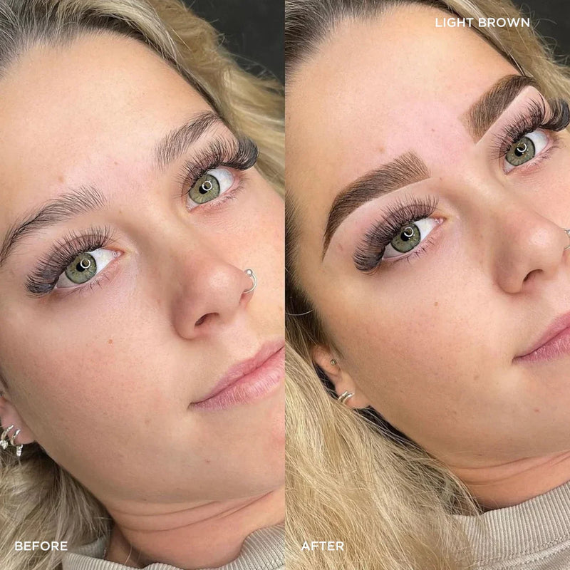 Load image into Gallery viewer, Brow Code Eyelash &amp; Eyebrow Tint Light Brown 15ml
