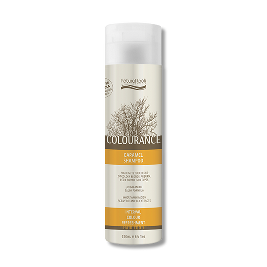 Natural Look Colourance Caramel Shampoo - 250ml-Natural Look-Beautopia Hair & Beauty