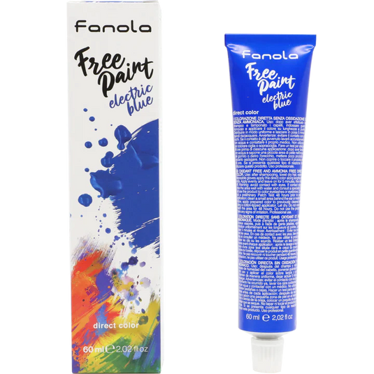 Fanola Free Paint Direct Colour Electric Blue 60ml