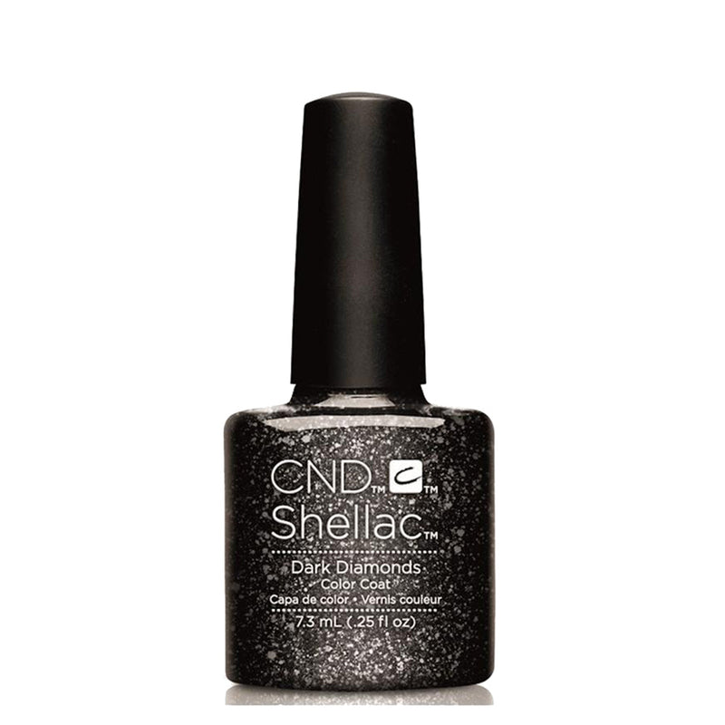 Load image into Gallery viewer, CND Shellac Gel Polish 7.3ml - Dark Diamonds - Beautopia Hair &amp; Beauty
