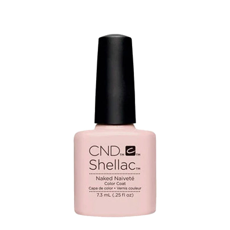 Load image into Gallery viewer, CND Shellac Gel Polish 7.3ml - Naked Naivete - Beautopia Hair &amp; Beauty
