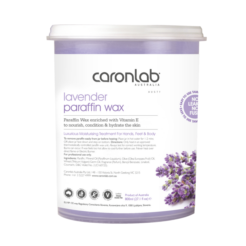 Load image into Gallery viewer, Caronlab Parrafin Wax Lavender 800ml
