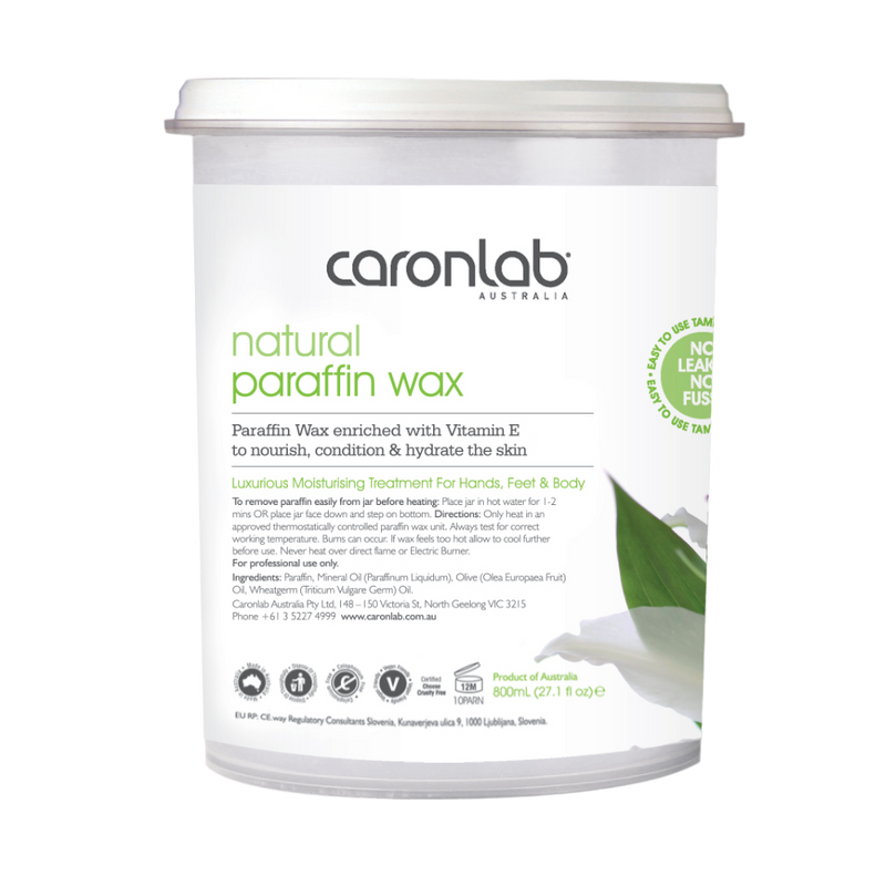 Load image into Gallery viewer, Caronlab Parrafin Wax Natural 800ml
