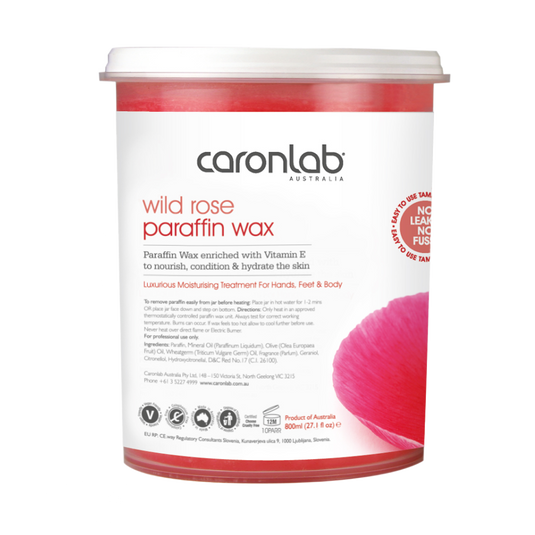 Caronlab Parrafin Wax Wild Rose 800ml