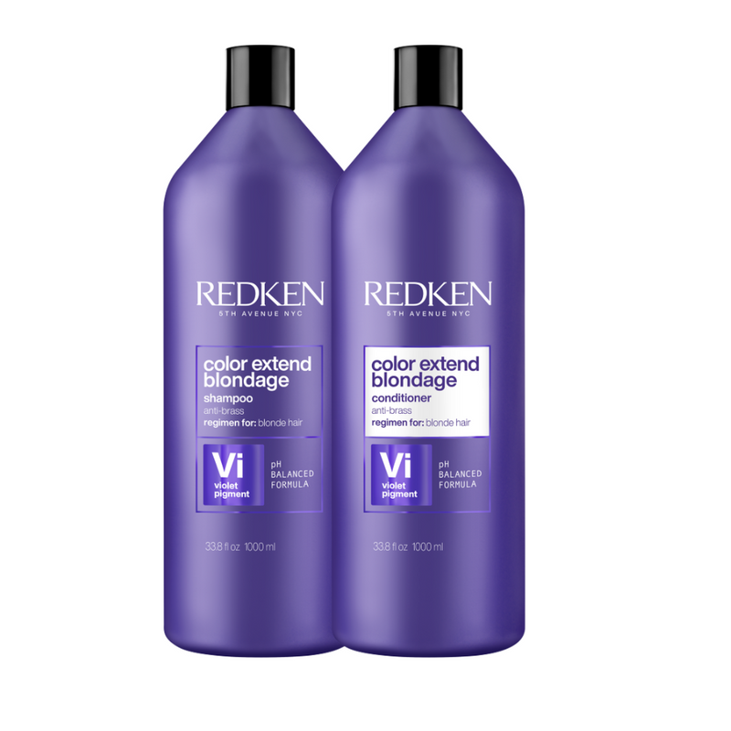 Load image into Gallery viewer, Redken Color Extend Blondage Shampoo &amp; Conditioner 1L Duo
