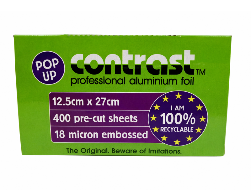 Load image into Gallery viewer, Contrast Professional Pop-Up Foil 12.5cm x 27cm – 400 Sheets

