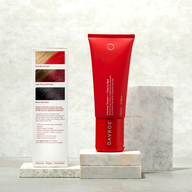 Load image into Gallery viewer, Davroe Chroma Colour Cherry Red 200ml
