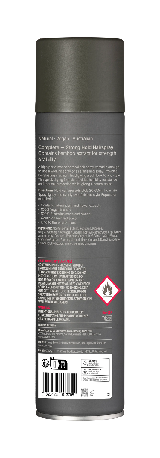 Davroe Complete Stronghold Hairspray 300g