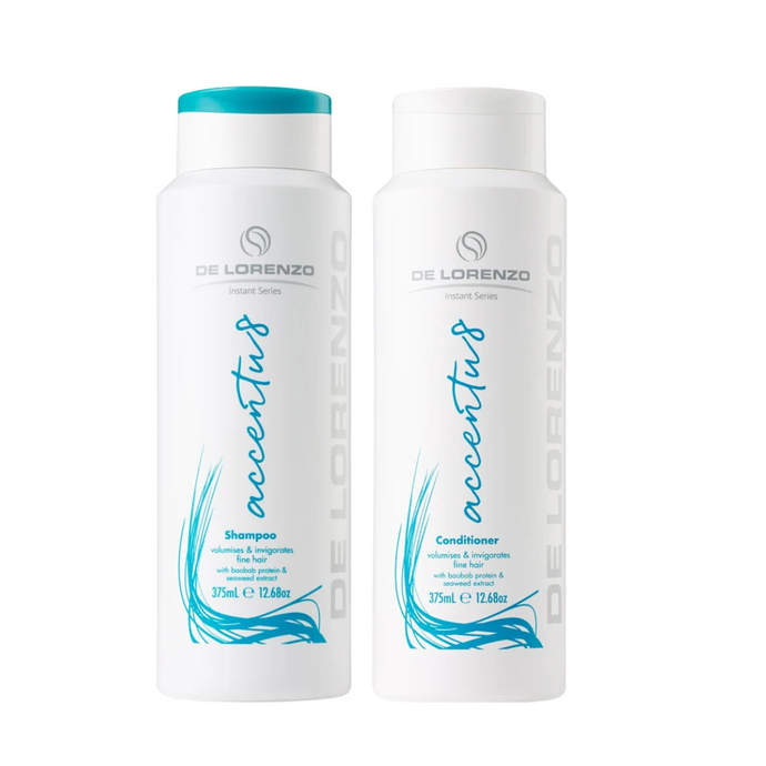 De Lorenzo Instant Accentu8 Shampoo & Conditioner Duo 375ml