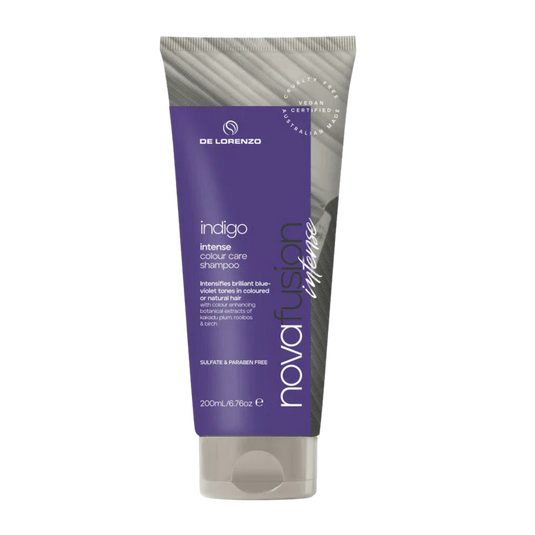 De Lorenzo Novafusion Intense Indigo Shampoo 200ml