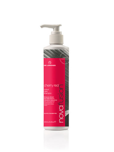 Load image into Gallery viewer, De Lorenzo Novafusion Cherry Red Shampoo 250ml
