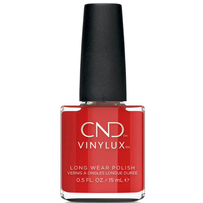 Load image into Gallery viewer, CND Vinylux Long Wear Nail Polish Devil Red 15ml
