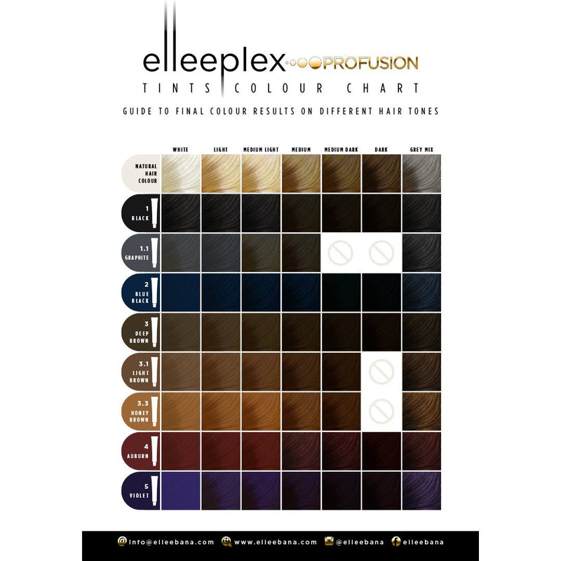 Load image into Gallery viewer, Elleeplex ProFusion Lash &amp; Brow Tint 1.1 Graphite 20ml
