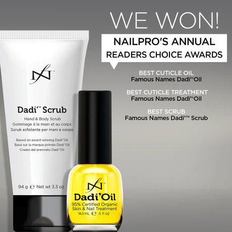 Famous Names Dadi Oil 95% Organic Nail Treatment 160ml