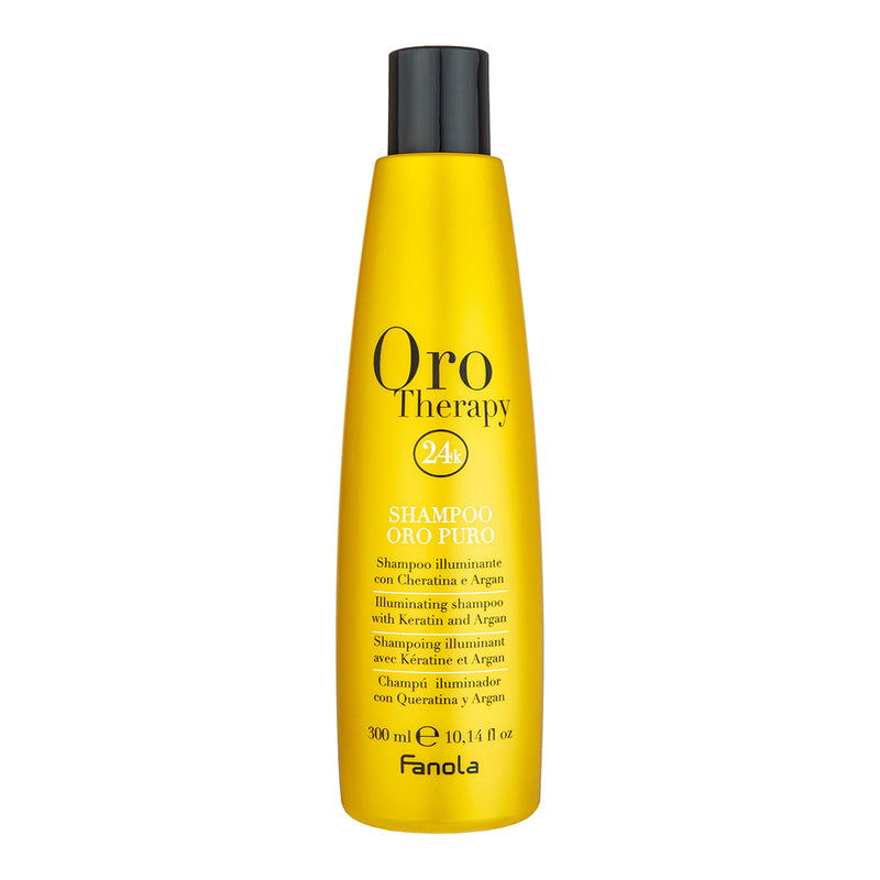 Load image into Gallery viewer, Fanola Orotherapy Gold Illuminating Shampoo 300ml
